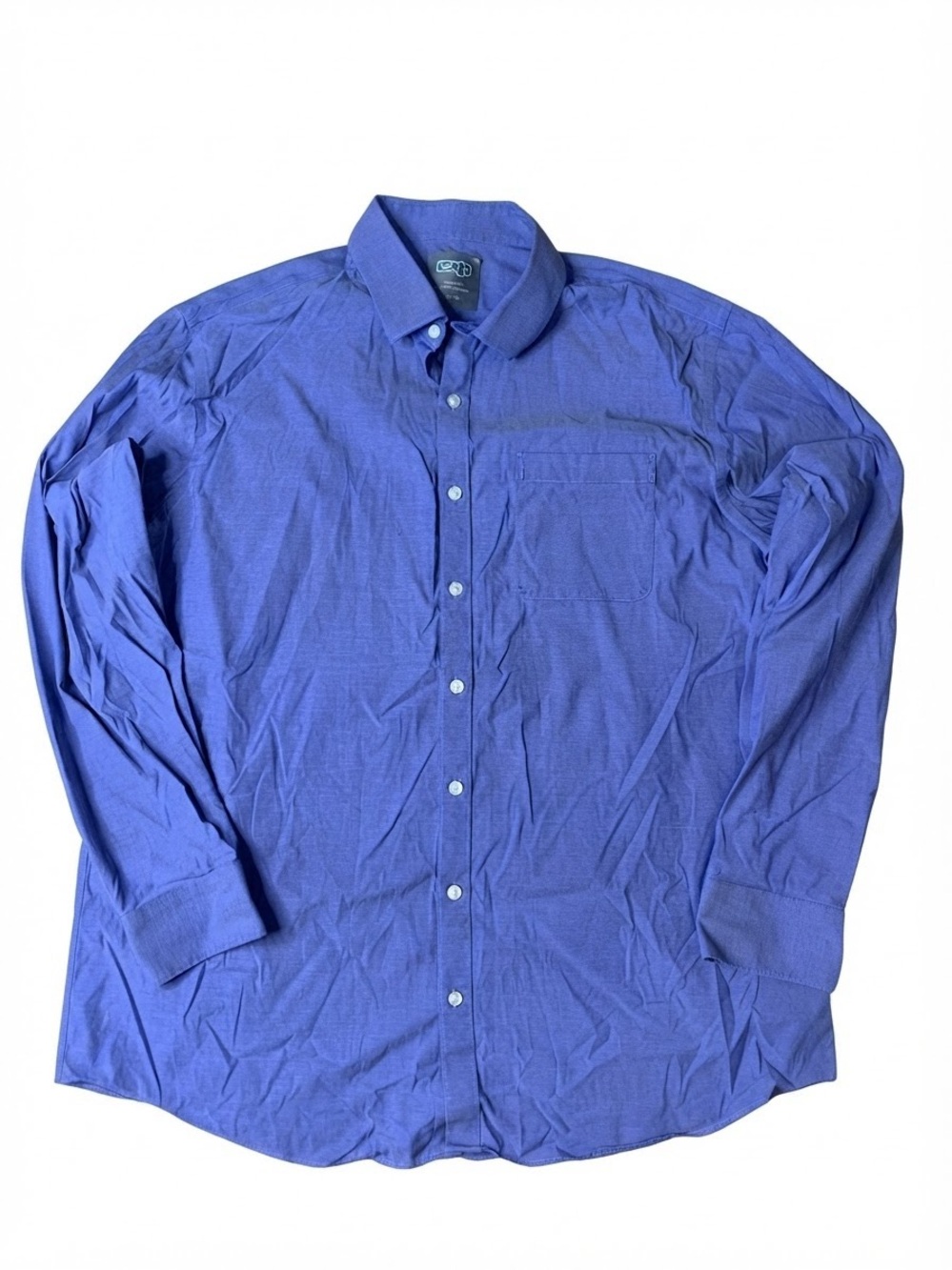 EXP Express Classic Fit Blue Button Down Shirt XL
